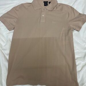 Boss Men's Beige Polo Shirt